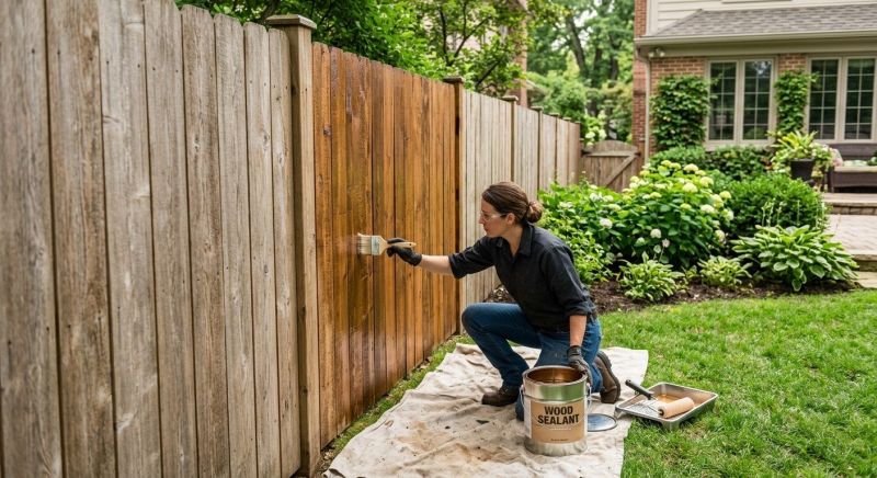 Fence Sealing in Tacoma, WA