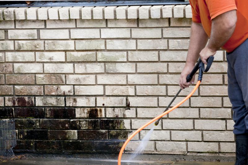 Brickwork Power Washing detail