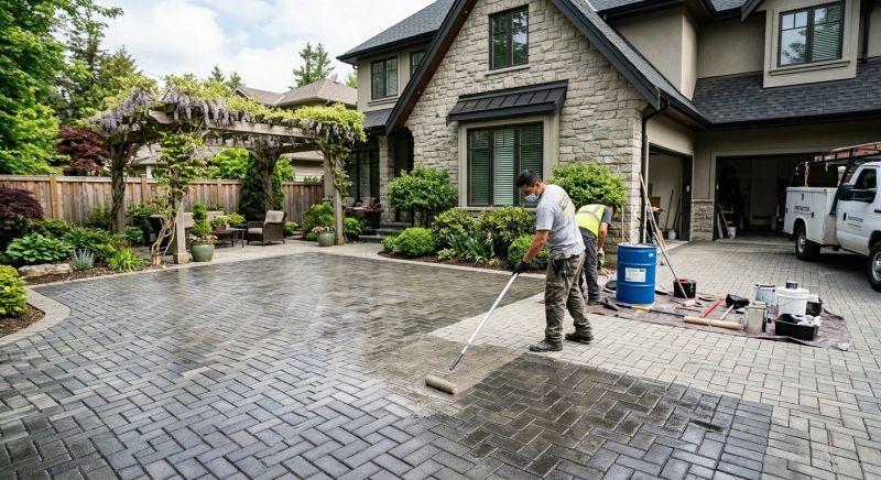 Pavers Sealing in Tacoma, WA