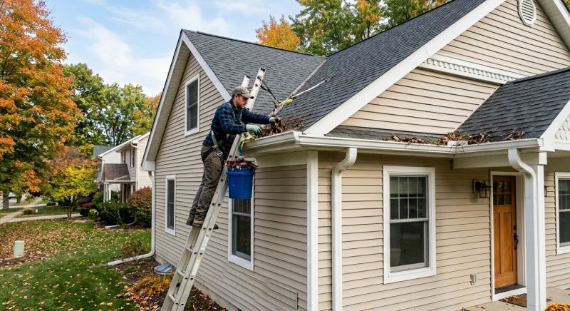 Rain Gutter Clearing in Longmont, CO