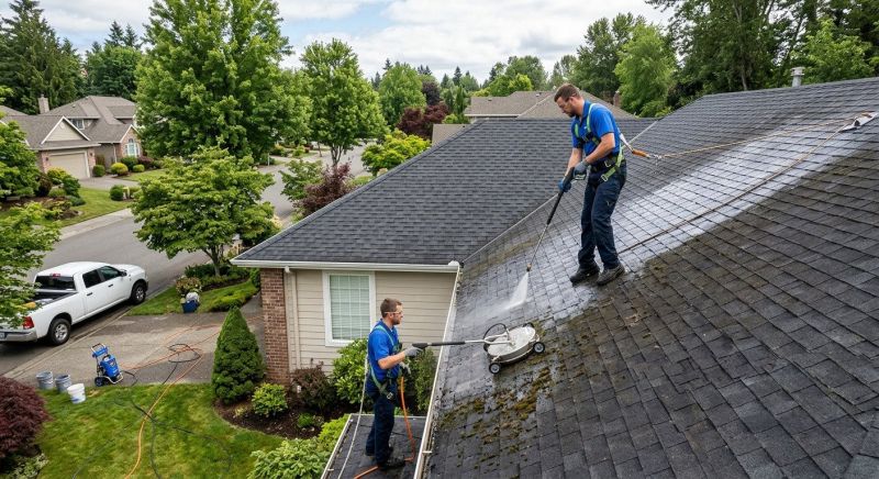 Roof Soft Washing in Vancouver, WA