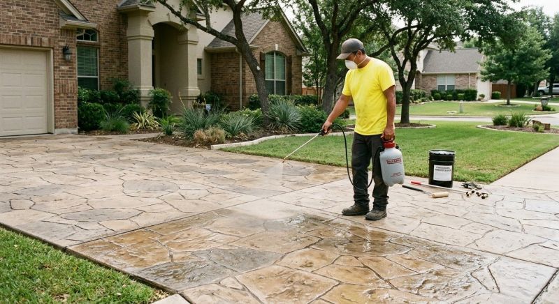Sidewalk Concrete Sealing in Bellevue, WA